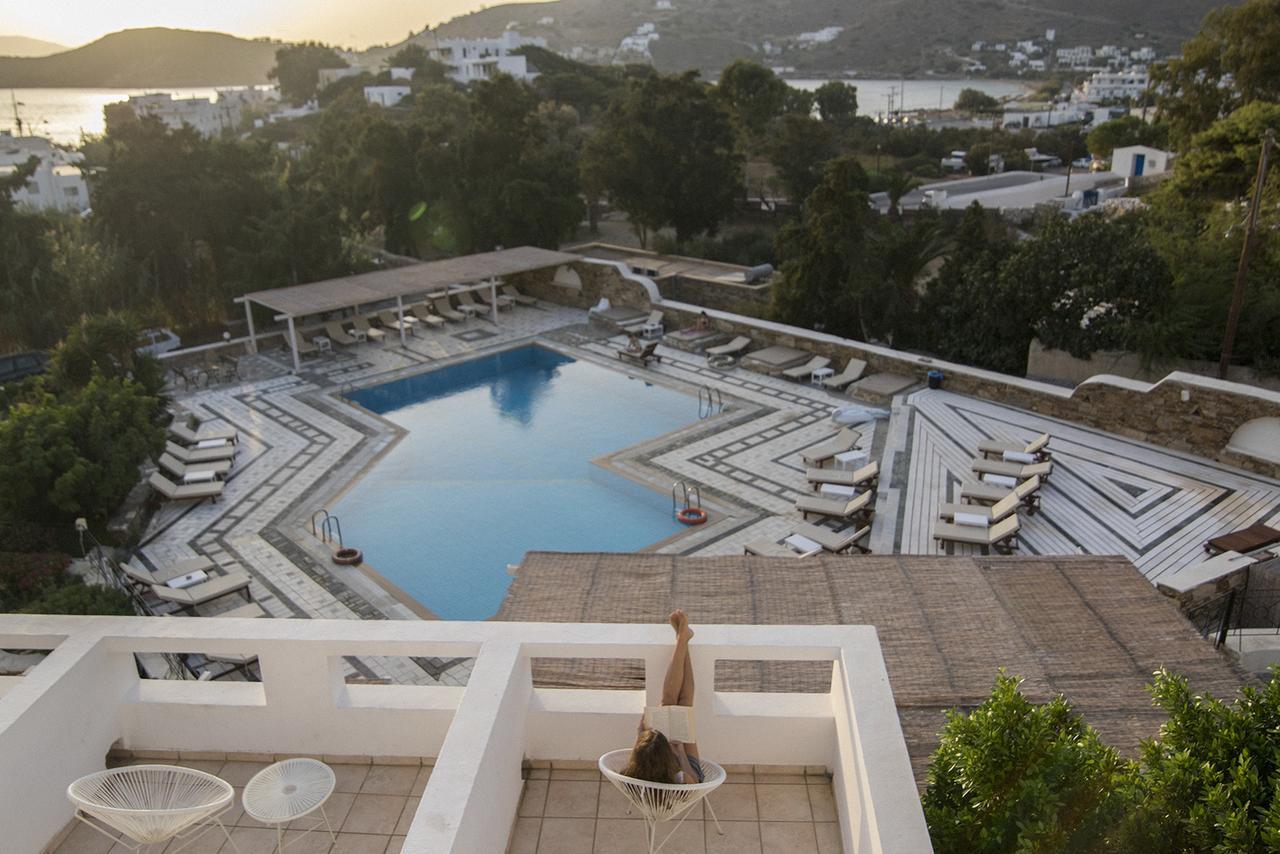 Armadoros Hotel / Ios Backpackers Экстерьер фото